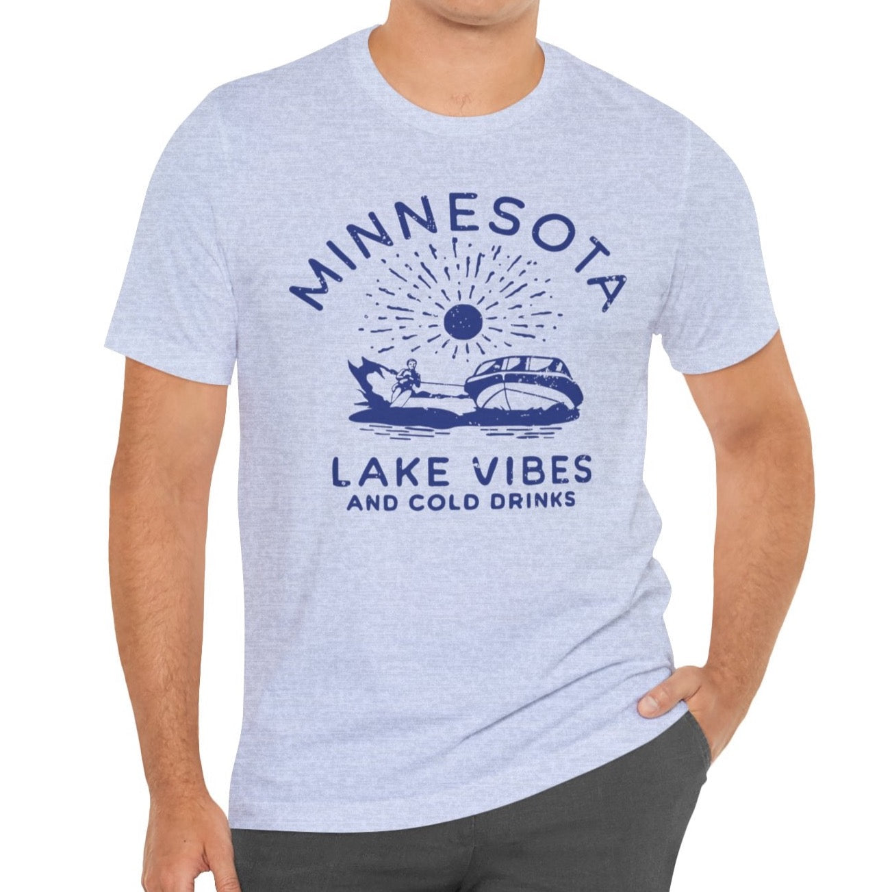 Minnesota Lake Vibes and Cold Drinks | Tee