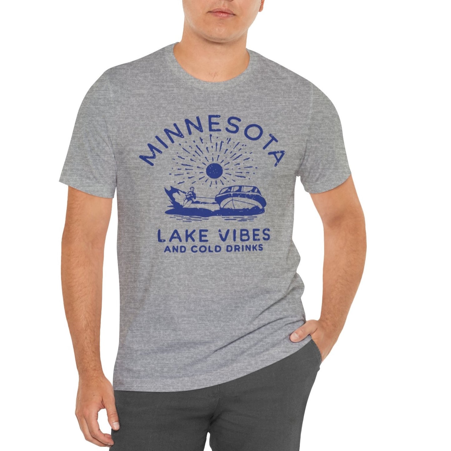 Minnesota Lake Vibes and Cold Drinks | Tee
