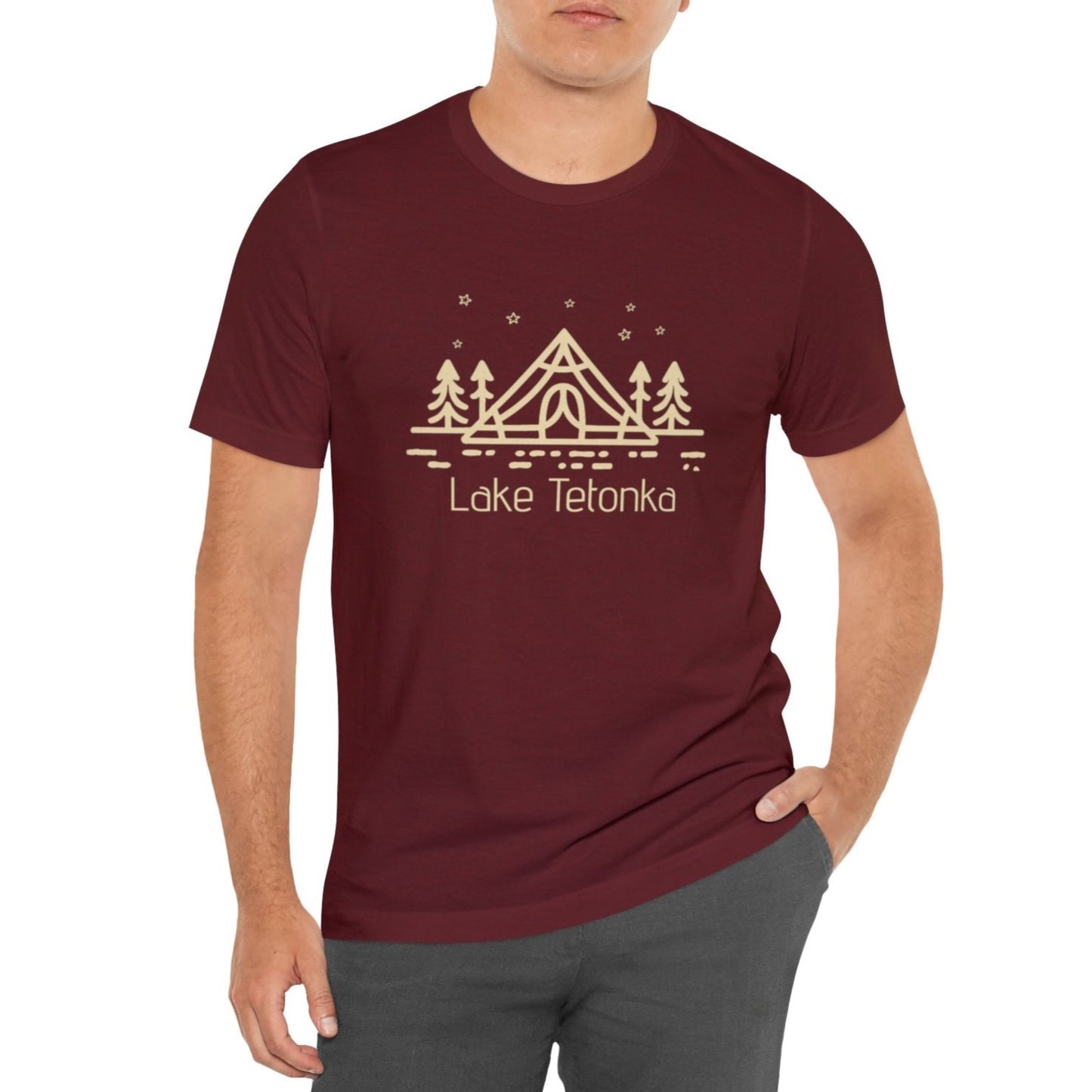 Lake Tetonka Tent and Stars | Tee