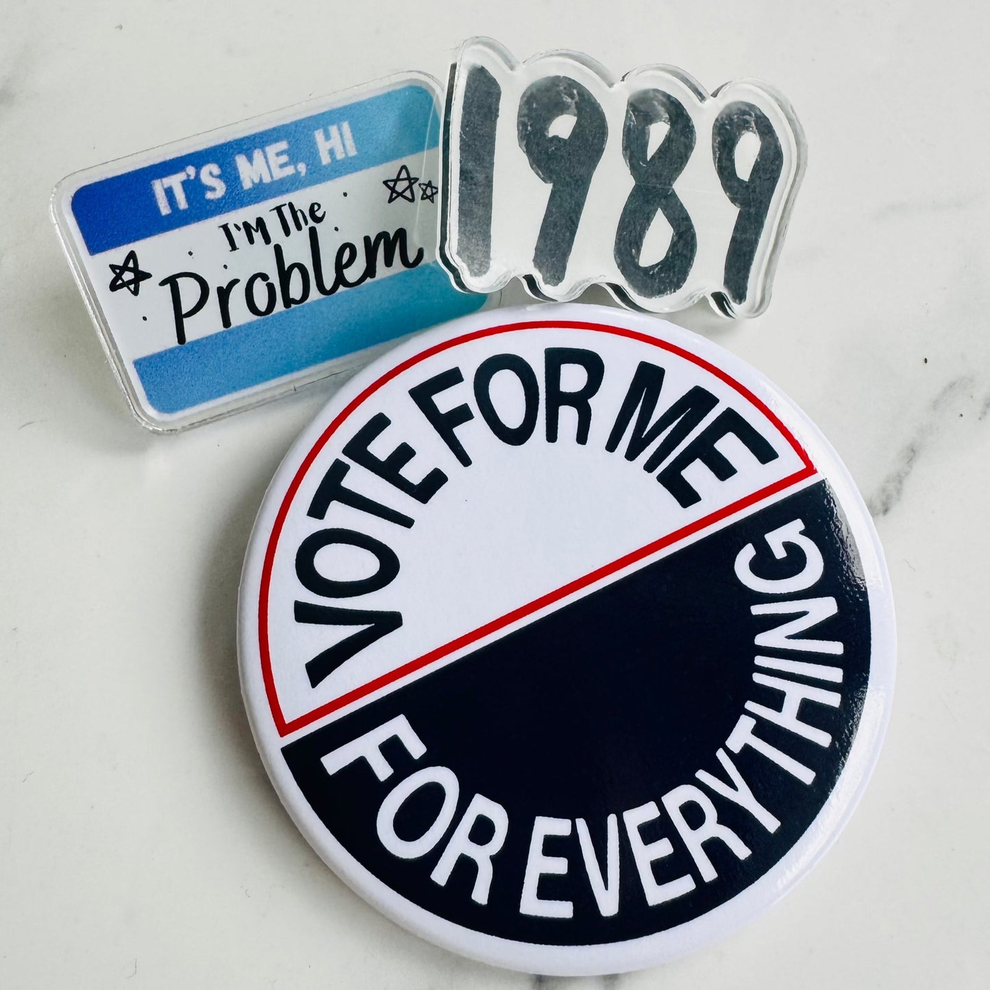Taylor Swift Pin Set | 3-Pack Inspired by 'Anti-Hero' & '1989' Album