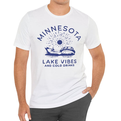 Minnesota Lake Vibes and Cold Drinks  |  Tee