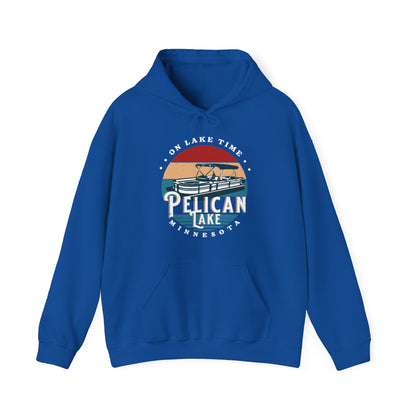 Pelican Lake On Lake Time | Hoodie