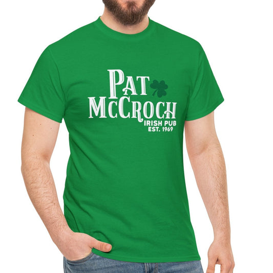 Pat McGraw,Pat McGraw, Irish pub white T-shirt shamrockPat McGraw, Irish pub, white T-shirt, St. Patricks Day Irish shirt, shamrock shirt