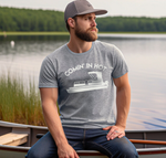 Comin' In Hot - Men's Funny Pontoon T-Shirt